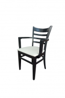 Gastro Stuhl Rimini mit Armlehne